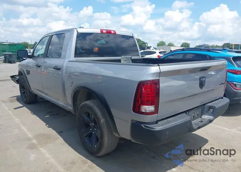 2024 Ram 1500 Classic Warlock 4X4 5'7 Box from USA, damaged, VIN 1C6RR7LG5RS124790